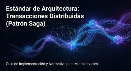 Estándar de Arquitectura: Transacciones Distribuidas (Patrón Saga)