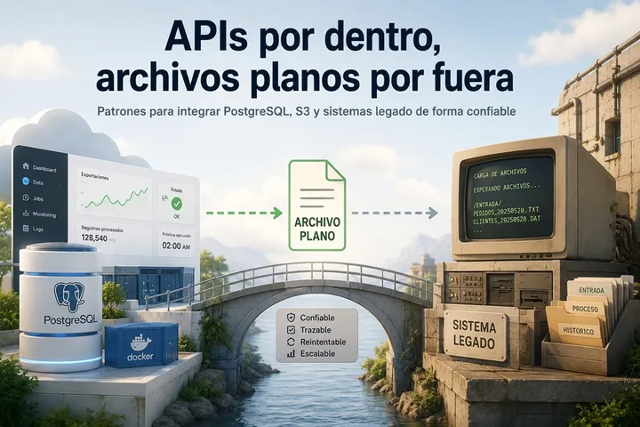 Cuando el sistema nuevo tiene que hablarle al sistema viejo en su idioma