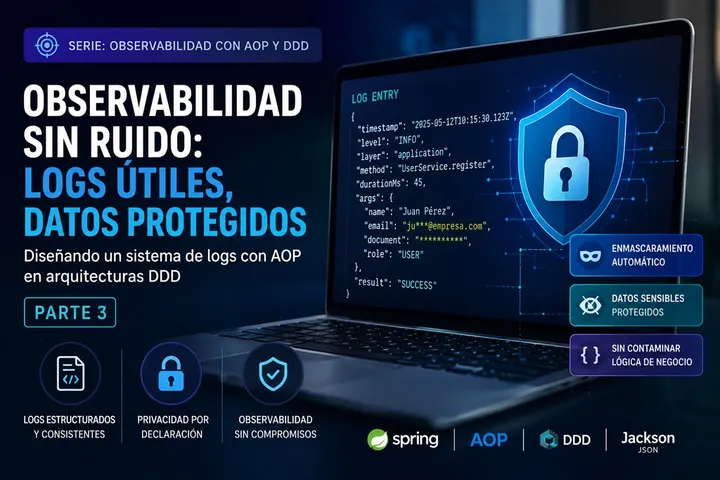Observabilidad sin Ruido: Diseñando un Sistema de Logs con AOP en Arquitecturas DDD — Parte III